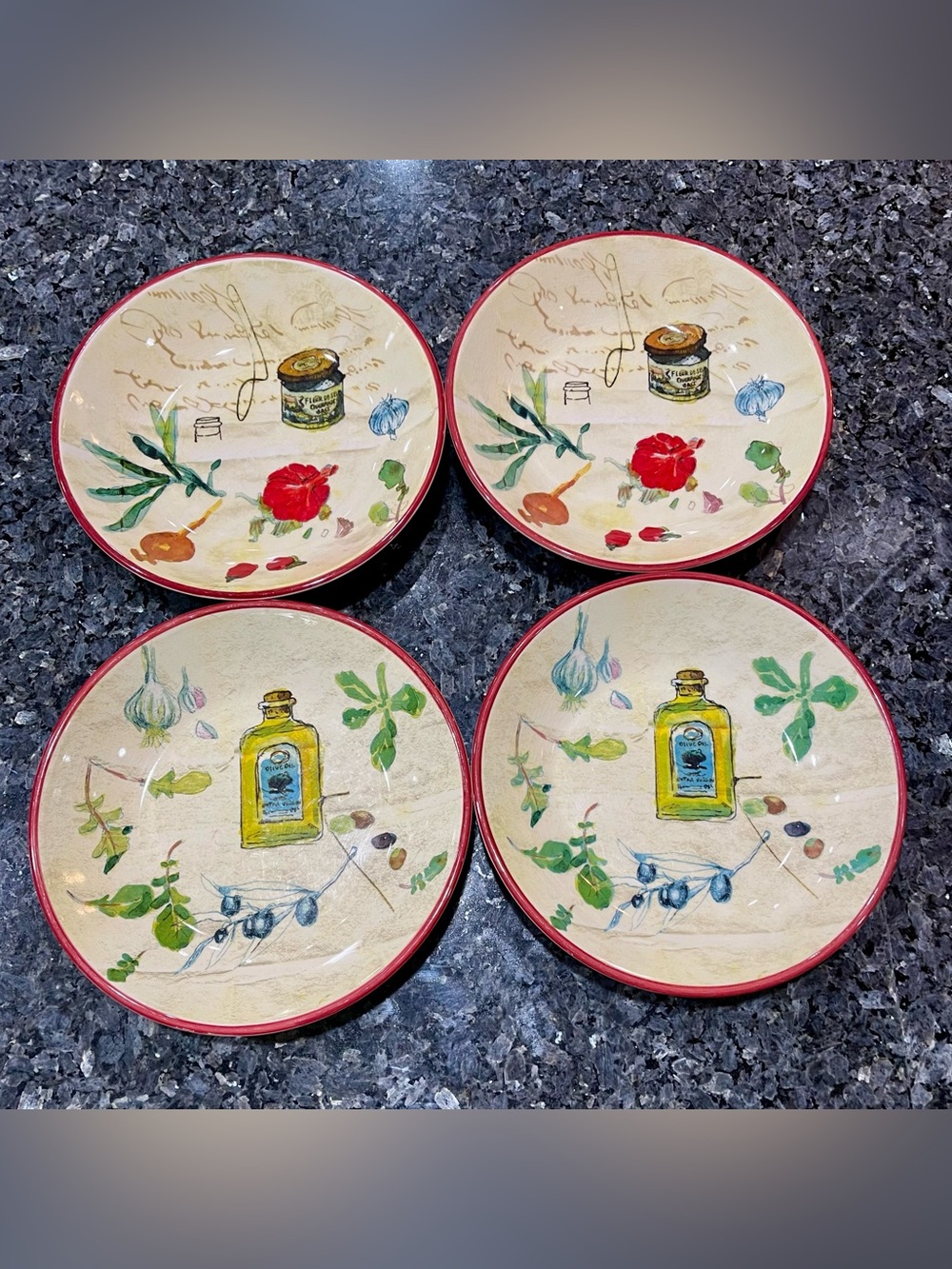 Williams Sonoma Les Legumes 9.5in. Bowls Pasta Salad Soup Discontinued